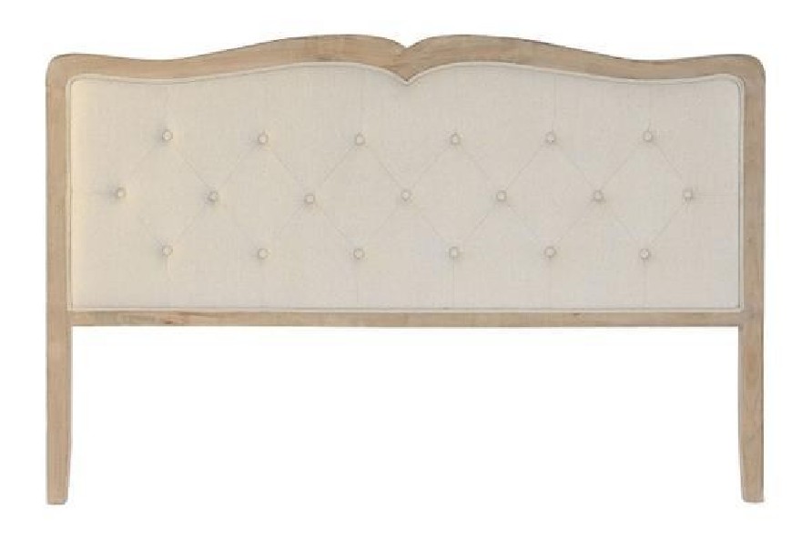 CABECERO DE CAMA DE LINO RUBBERWOOD