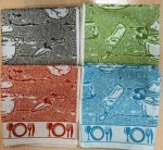 PAÑO DE COCINA RIZO MOTIVOS VARIADOS